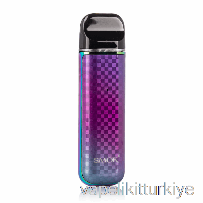 Vape Türkiye Smok Novo 2 25w Pod Sistemi Gökkuşağı Karbon Fiber